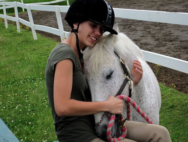 Girl and Her Horse
